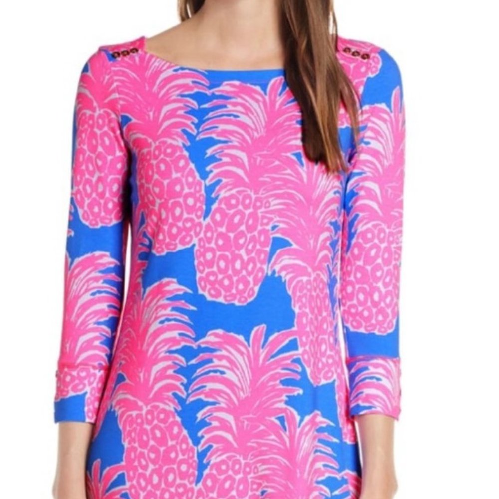 NWT Lilly Pulitzer XL Sophie Dress in Blue Haven